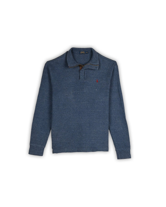 POLO RALPH LAUREN ZIPPER T-SHIRT - M