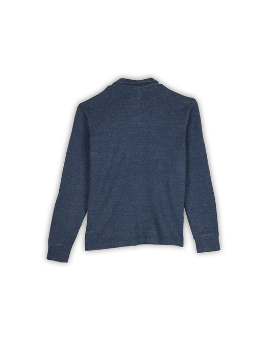 POLO RALPH LAUREN QUARTER-ZIP T-SHIRT - M