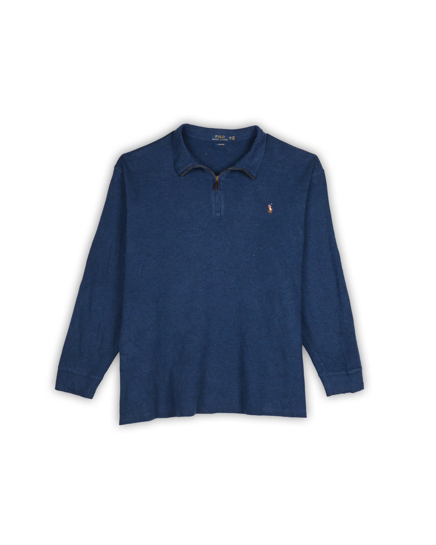 POLO RALPH LAUREN ZIPPER T-SHIRT - XXXL