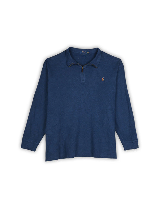 POLO RALPH LAUREN ZIPPER T-SHIRT - XXXL