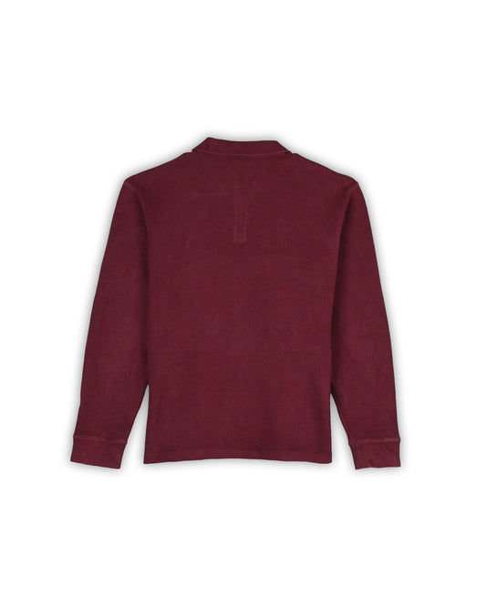 POLO RALPH LAUREN QUARTER-ZIP T-SHIRT - L