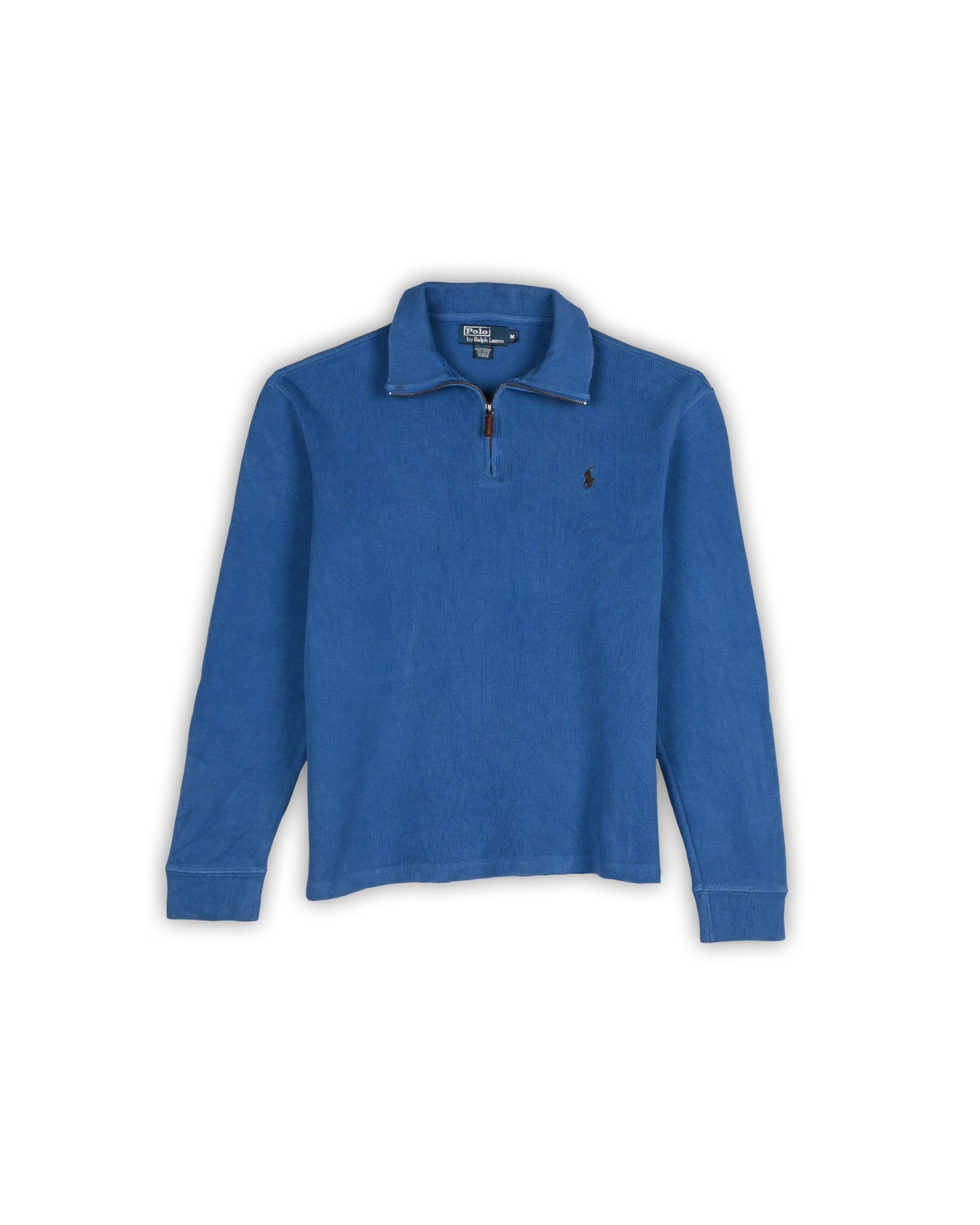 POLO RALPH LAUREN ZIPPER T-SHIRT - M