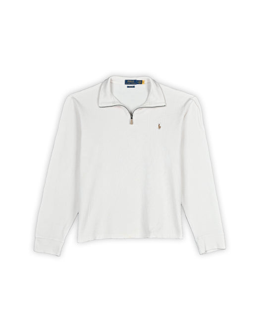POLO RALPH LAUREN ZIPPER T-SHIRT - M