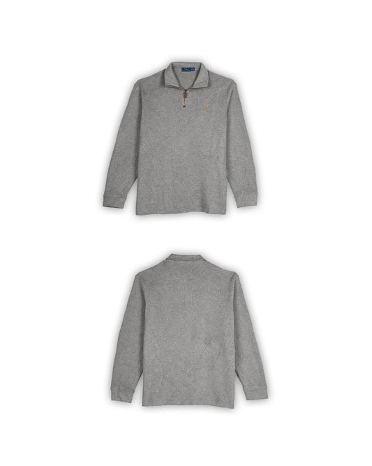 POLO RALPH LAUREN QUARTER-ZIP T-SHIRT- XL