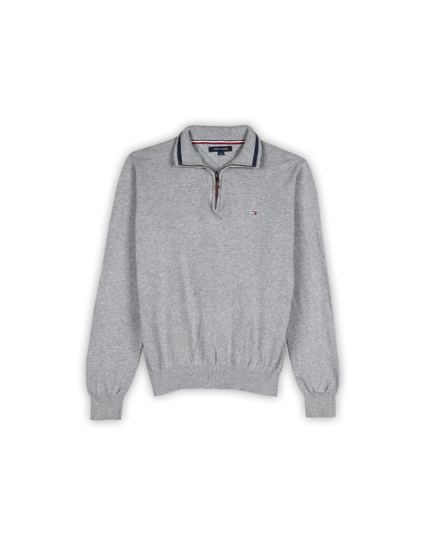 TOMMY HILFIGER ZIPPER T-SHIRT - M