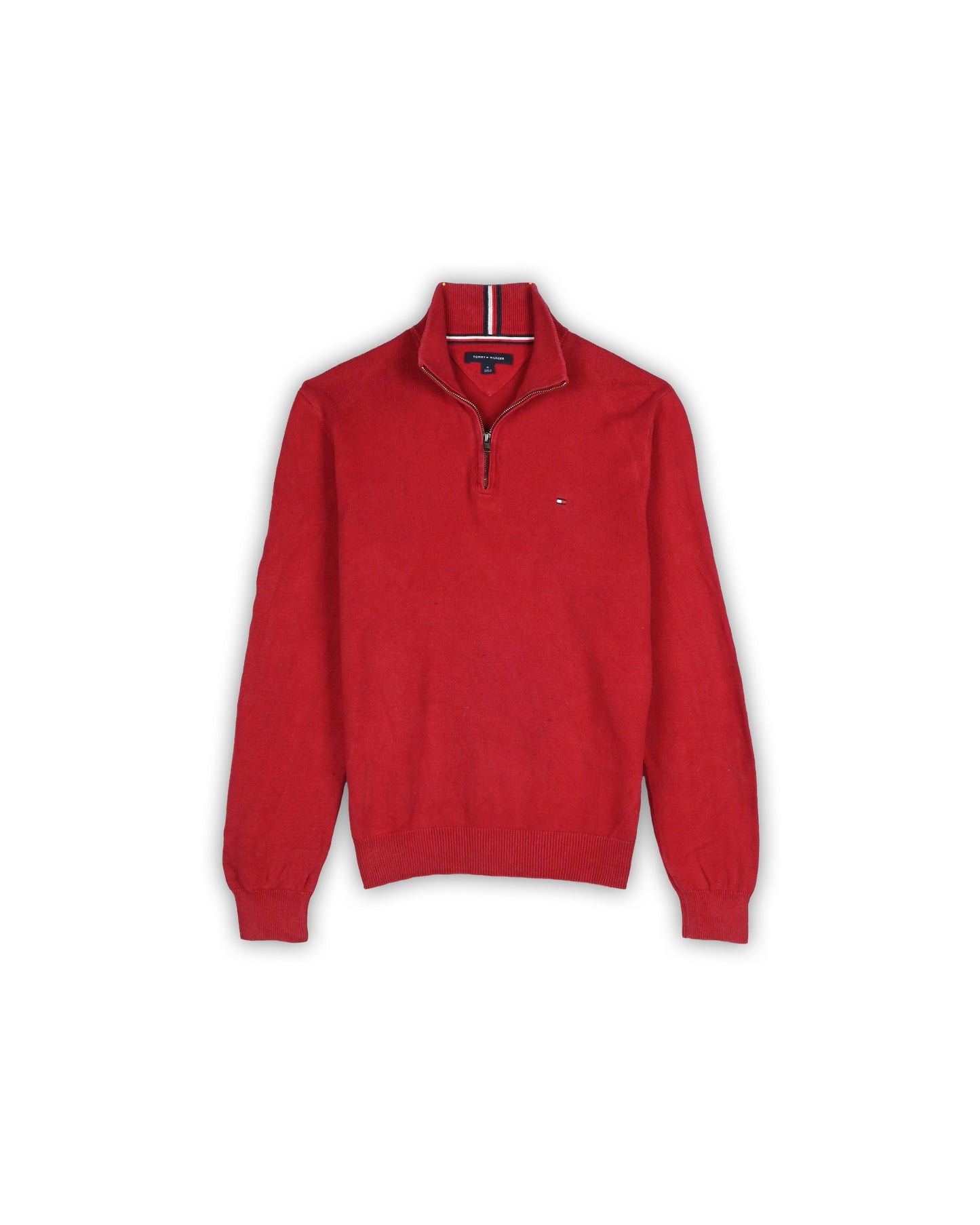 TOMMY HILFIGER ZIPPER T-SHIRT - M