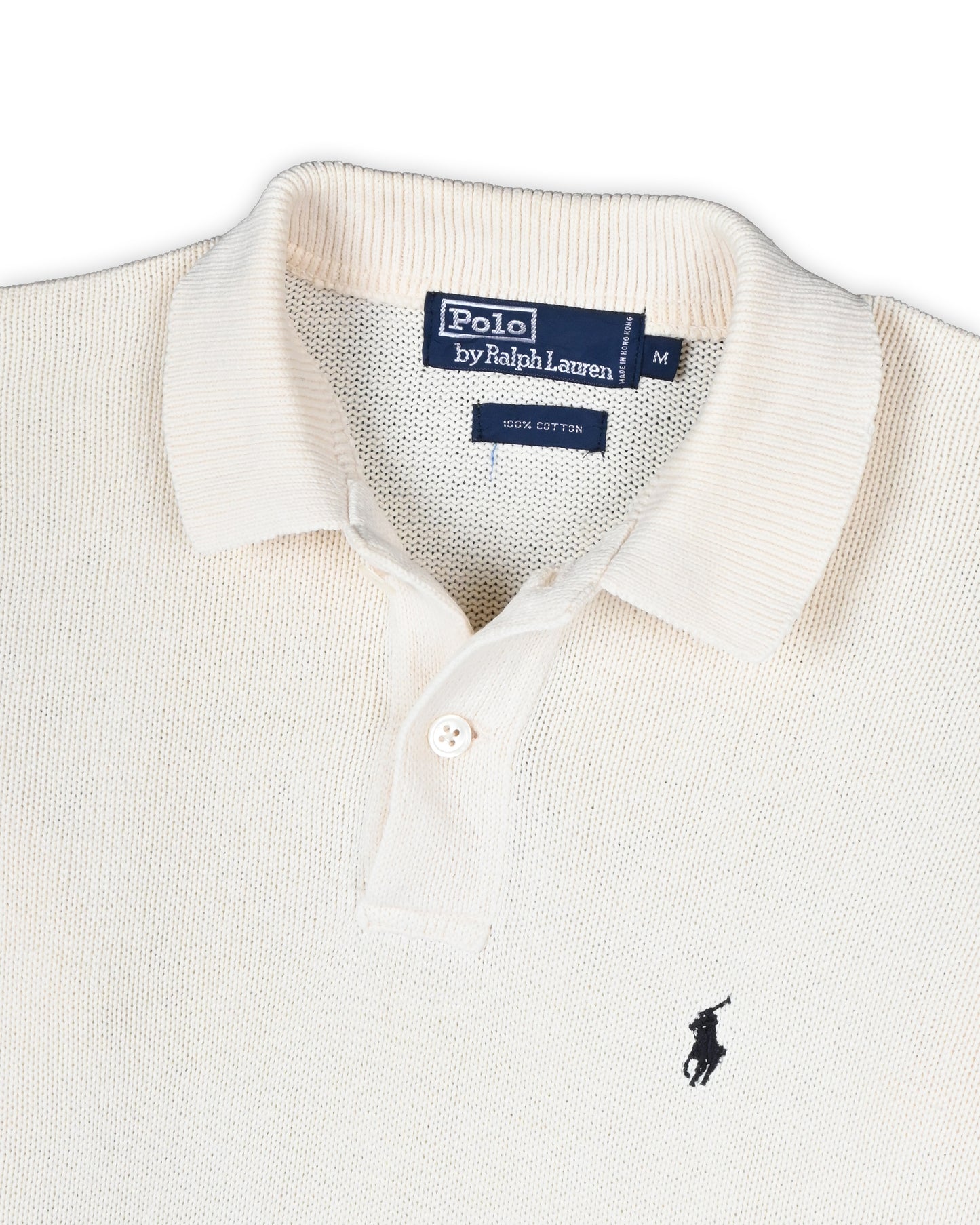 POLO RALPH LAUREN KNITTED T-SHIRT - M