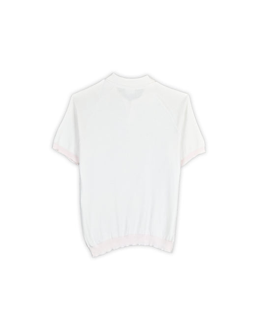 LACOSTE KNITTED T-SHIRT - M