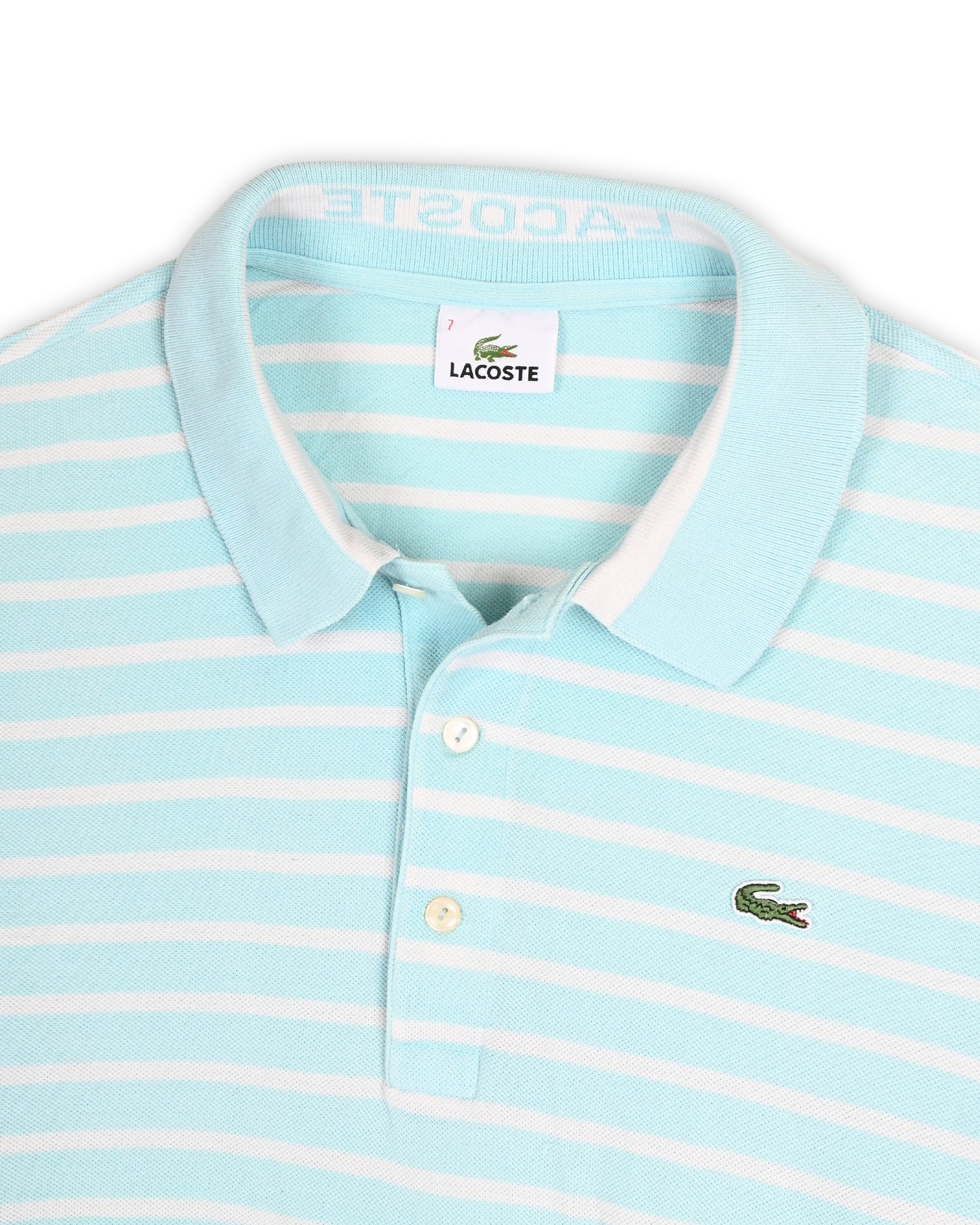 LACOSTE CROP FIT T-SHIRT - L