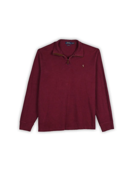 POLO RALPH LAUREN QUARTER-ZIP KNIT - XXL