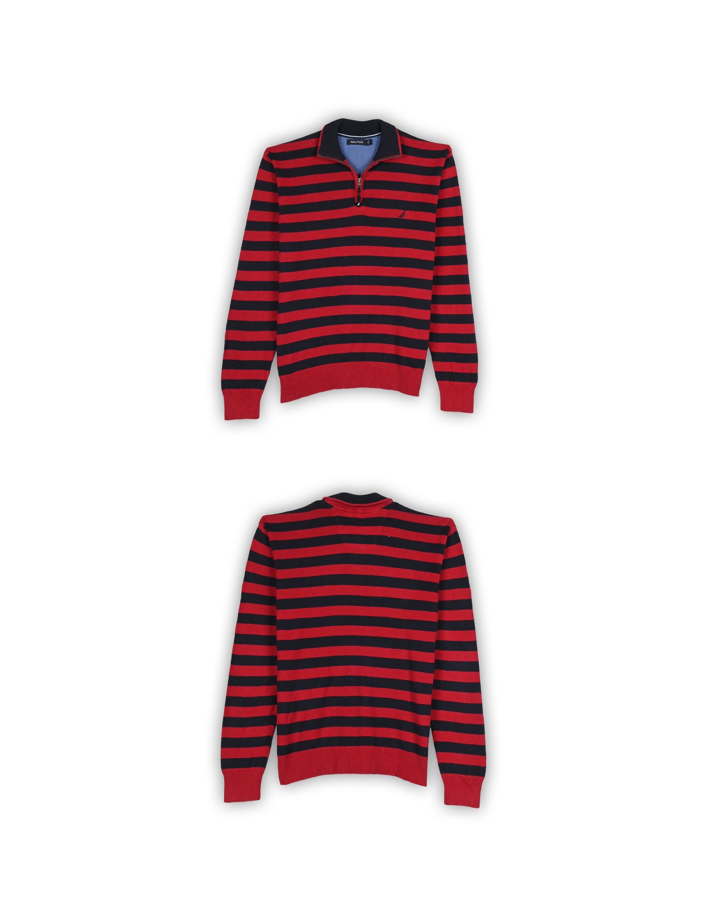 NAUTICA QUARTER-ZIP KNIT - M