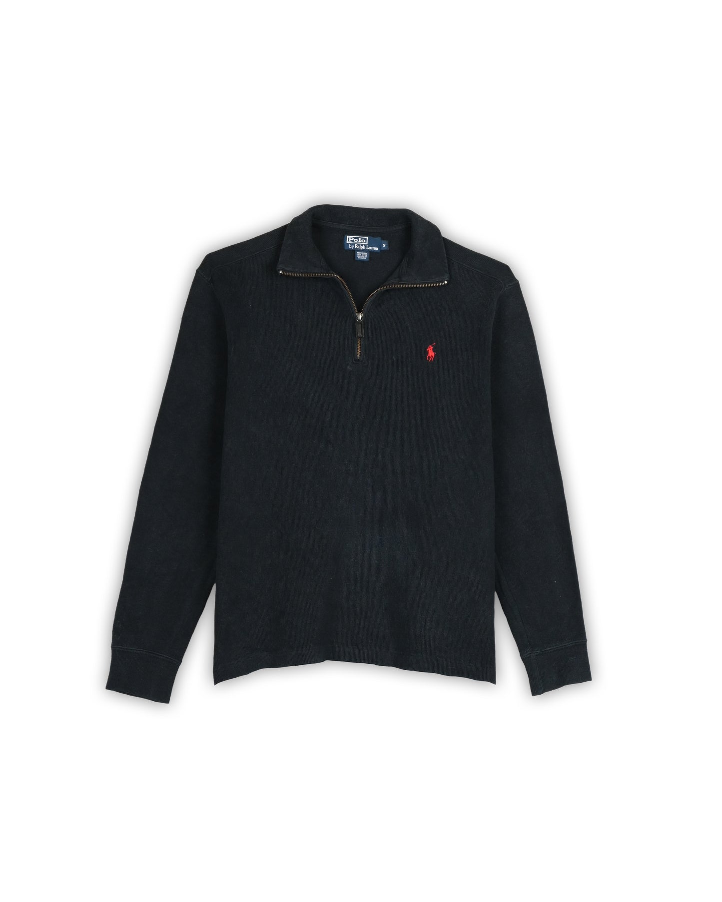 POLO RALPH LAUREN QUARTER-ZIP KNIT - S