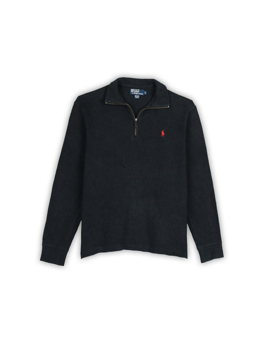 POLO RALPH LAUREN QUARTER-ZIP KNIT - S
