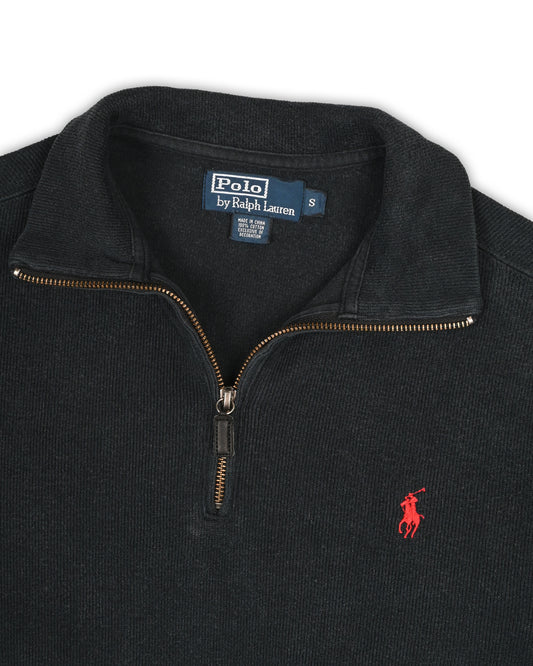 POLO RALPH LAUREN QUARTER-ZIP KNIT - S