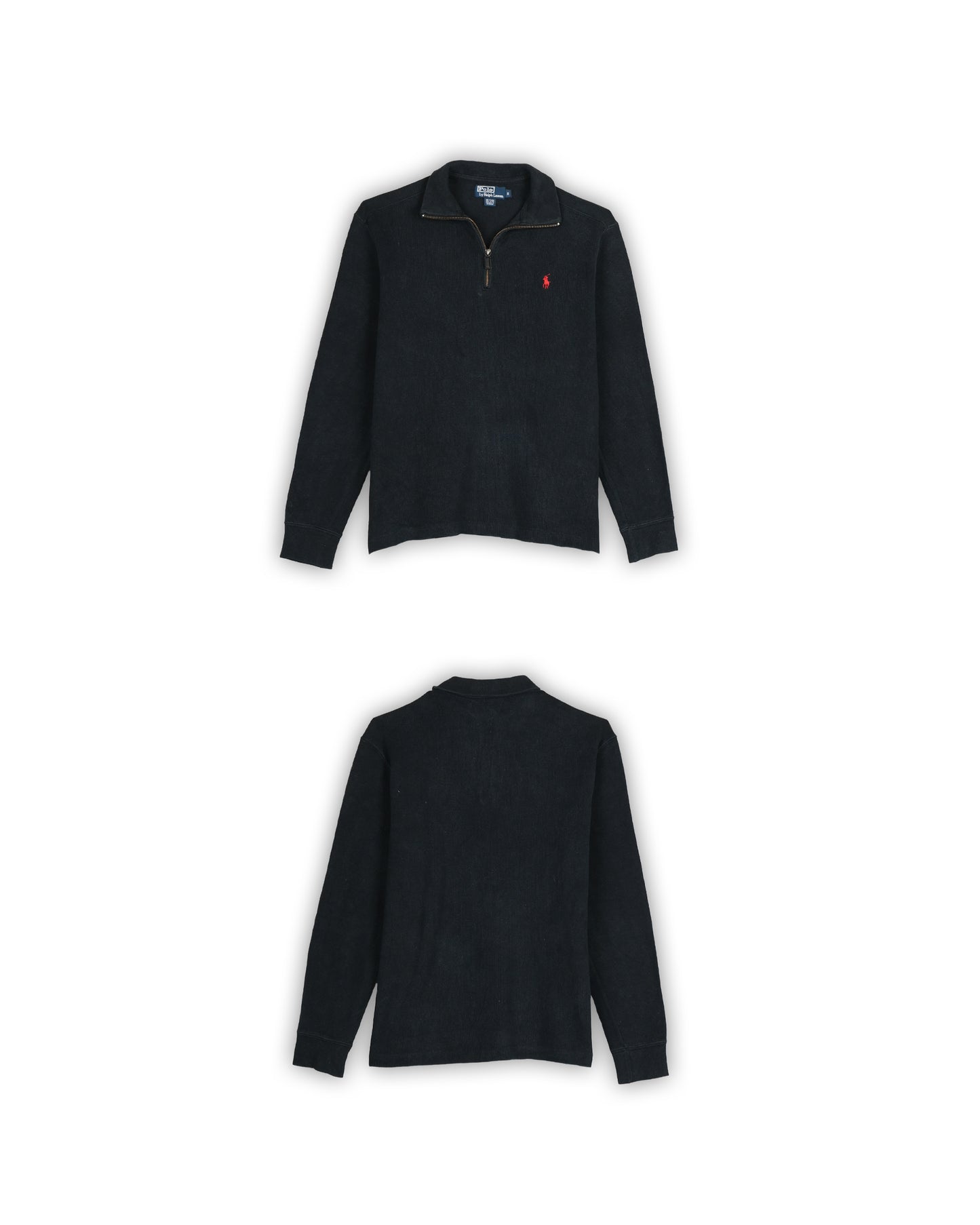 POLO RALPH LAUREN QUARTER-ZIP KNIT - S