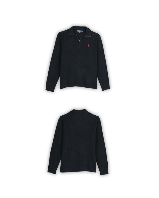 POLO RALPH LAUREN QUARTER-ZIP KNIT - S