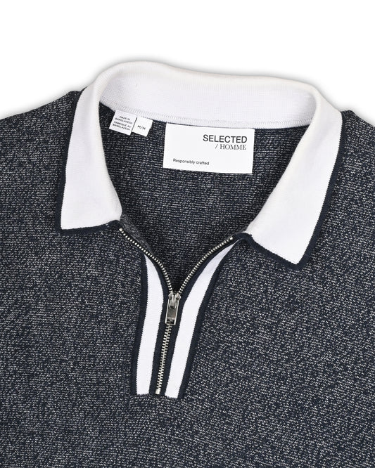 SELECTED POLO T-SHIRT - M