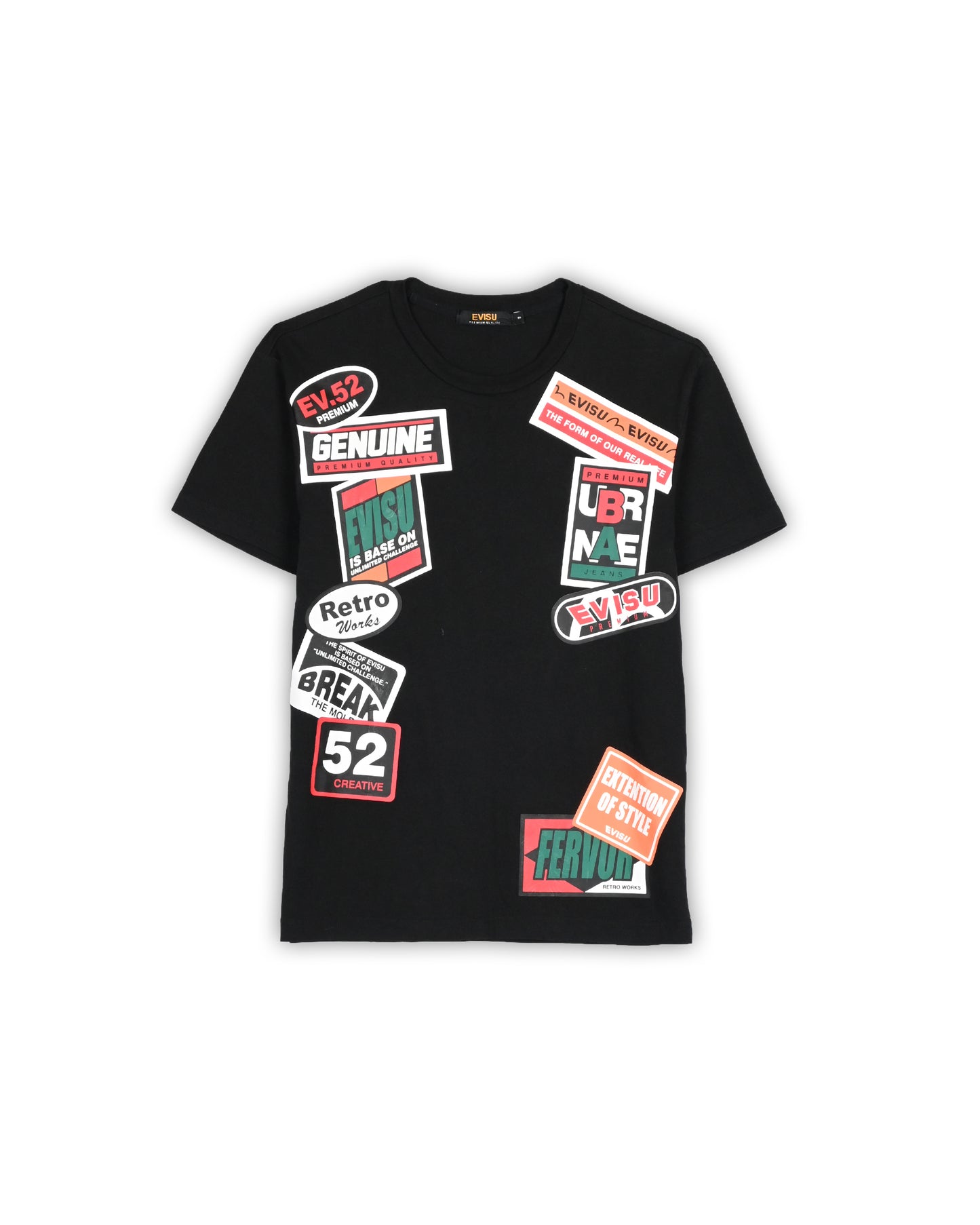 EVISU T-SHIRT - XS