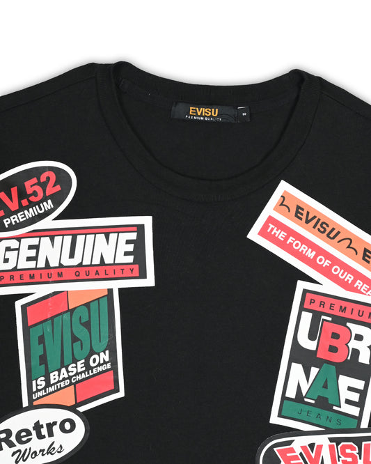 EVISU T-SHIRT - XS