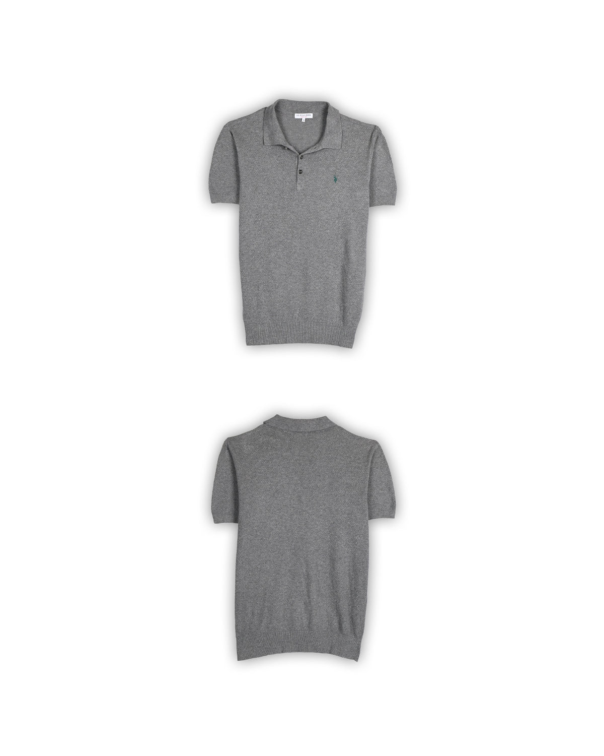 U.S.POLO ASSN. KNITTED T-SHIRT - L