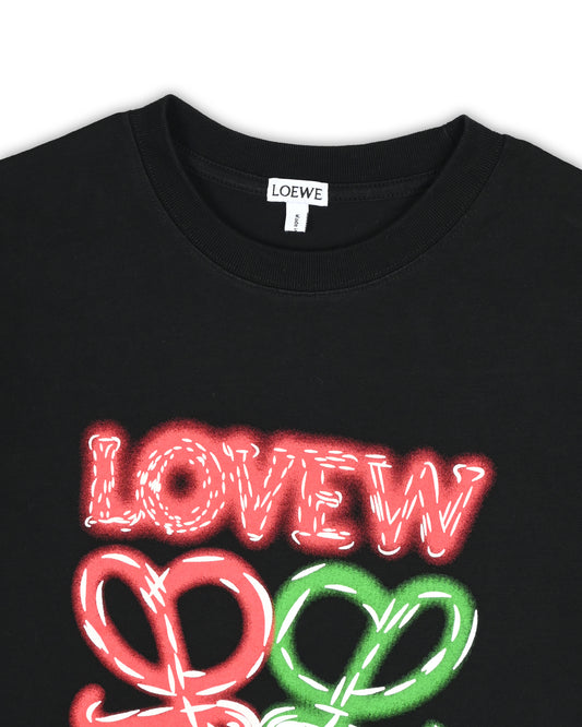 LOEWE MULTICOLOR LOGO T-SHIRT - S