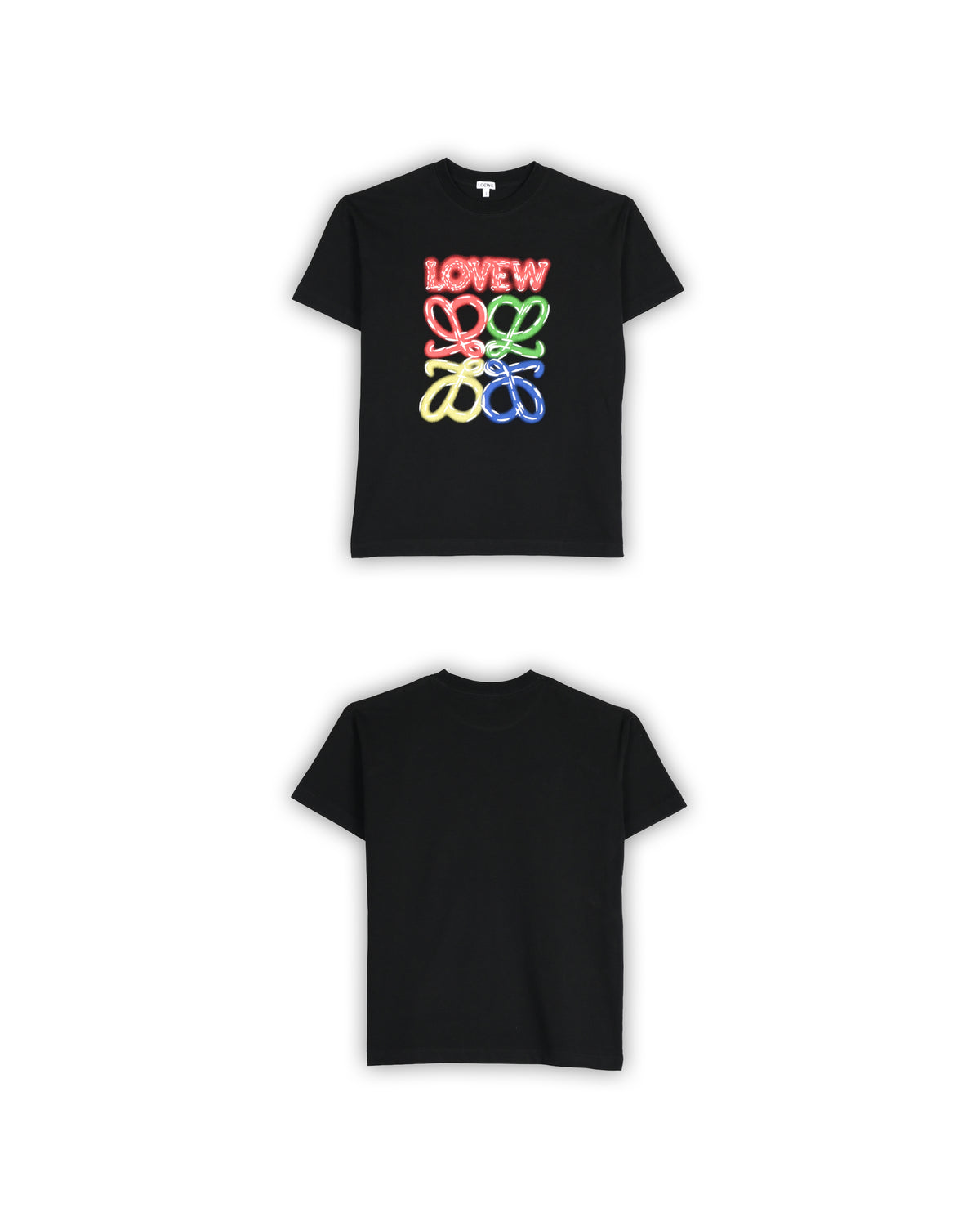 LOEWE MULTICOLOR LOGO T-SHIRT - S