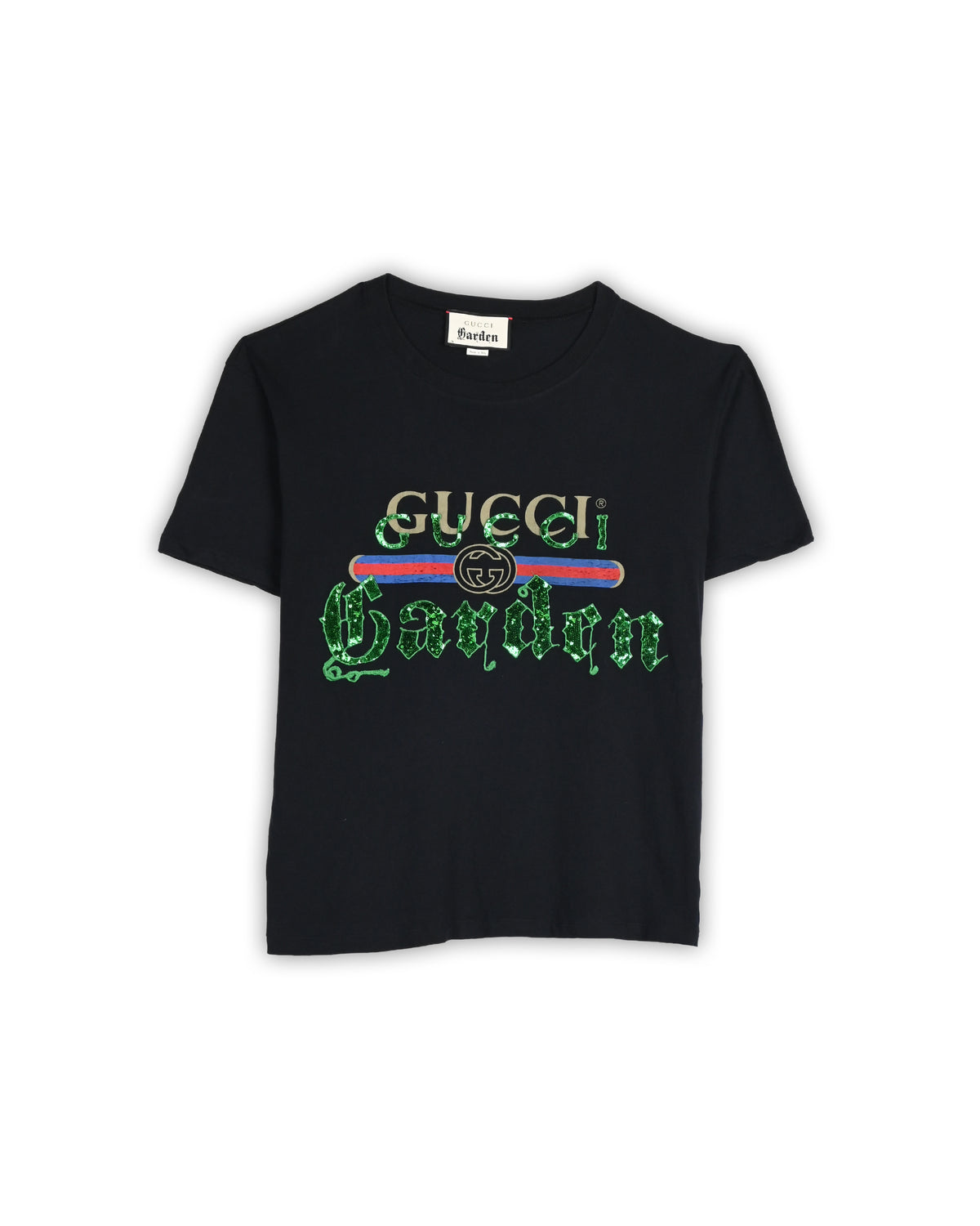 GUCCI GARDEN LOGO GRAPHIC T-SHIRT - S
