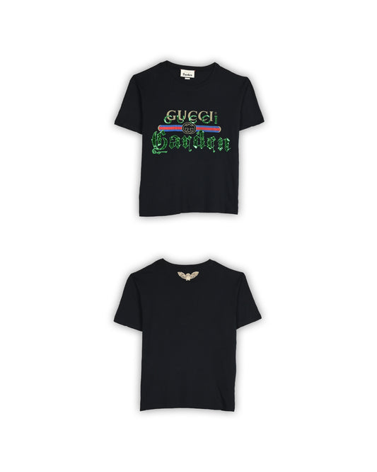 GUCCI GARDEN LOGO GRAPHIC T-SHIRT - S