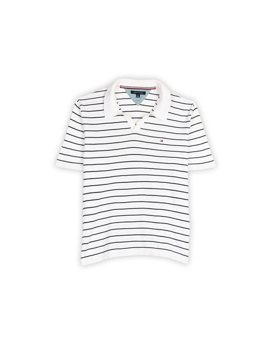 TOMMY HILFIGER KNITTED T-SHIRT - XL