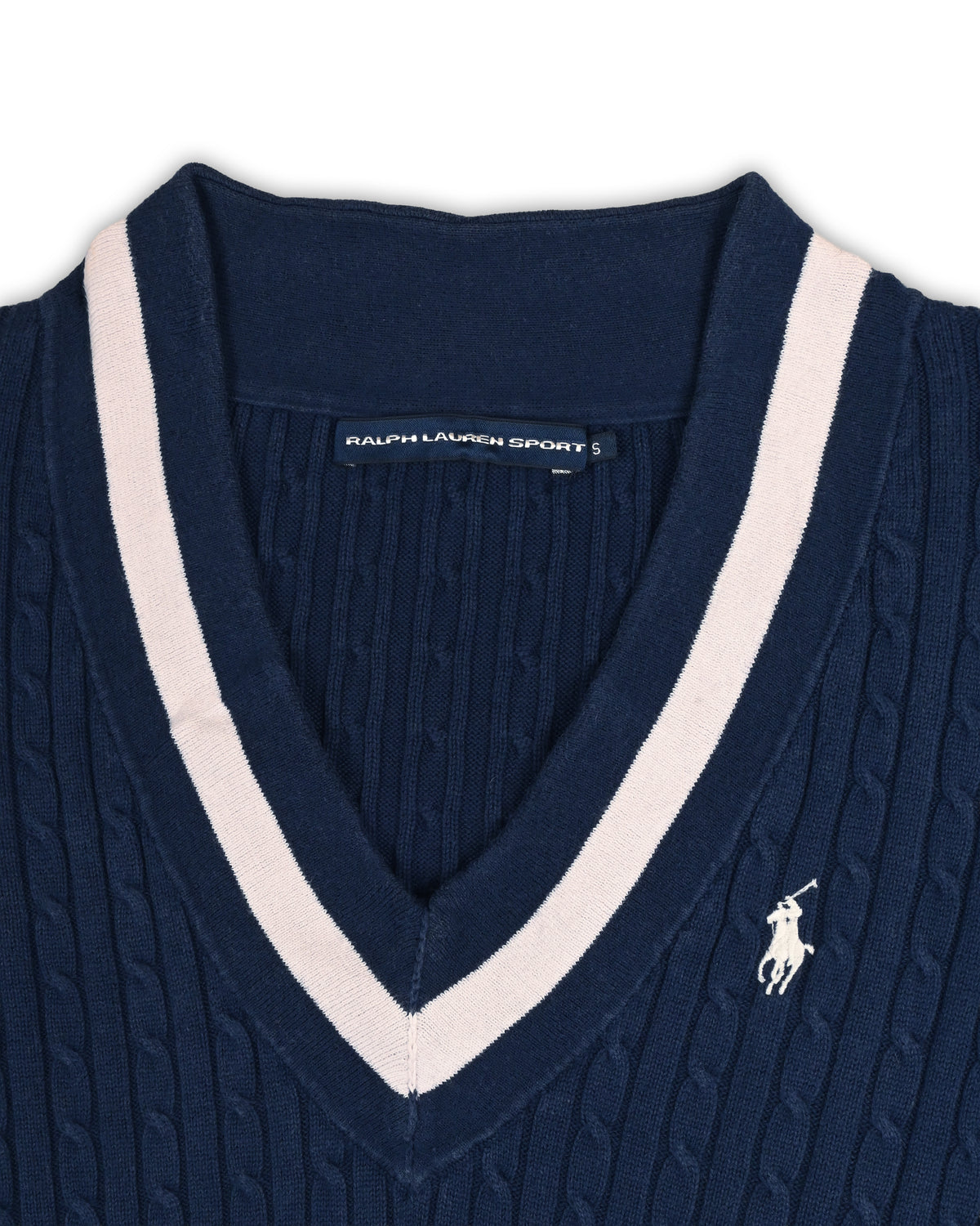 POLO RALPH LAUREN WOMEN'S SPORT SWEATER VEST - S