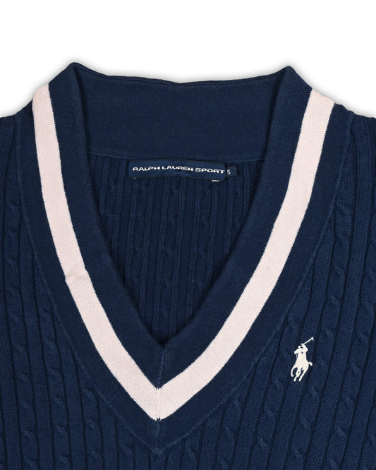 POLO RALPH LAUREN WOMEN'S SPORT SWEATER VEST - S