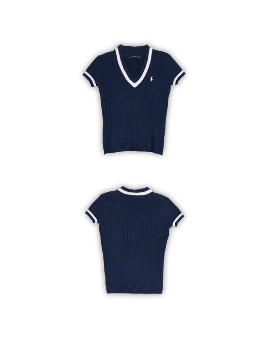 POLO RALPH LAUREN WOMEN'S SPORT SWEATER VEST - S