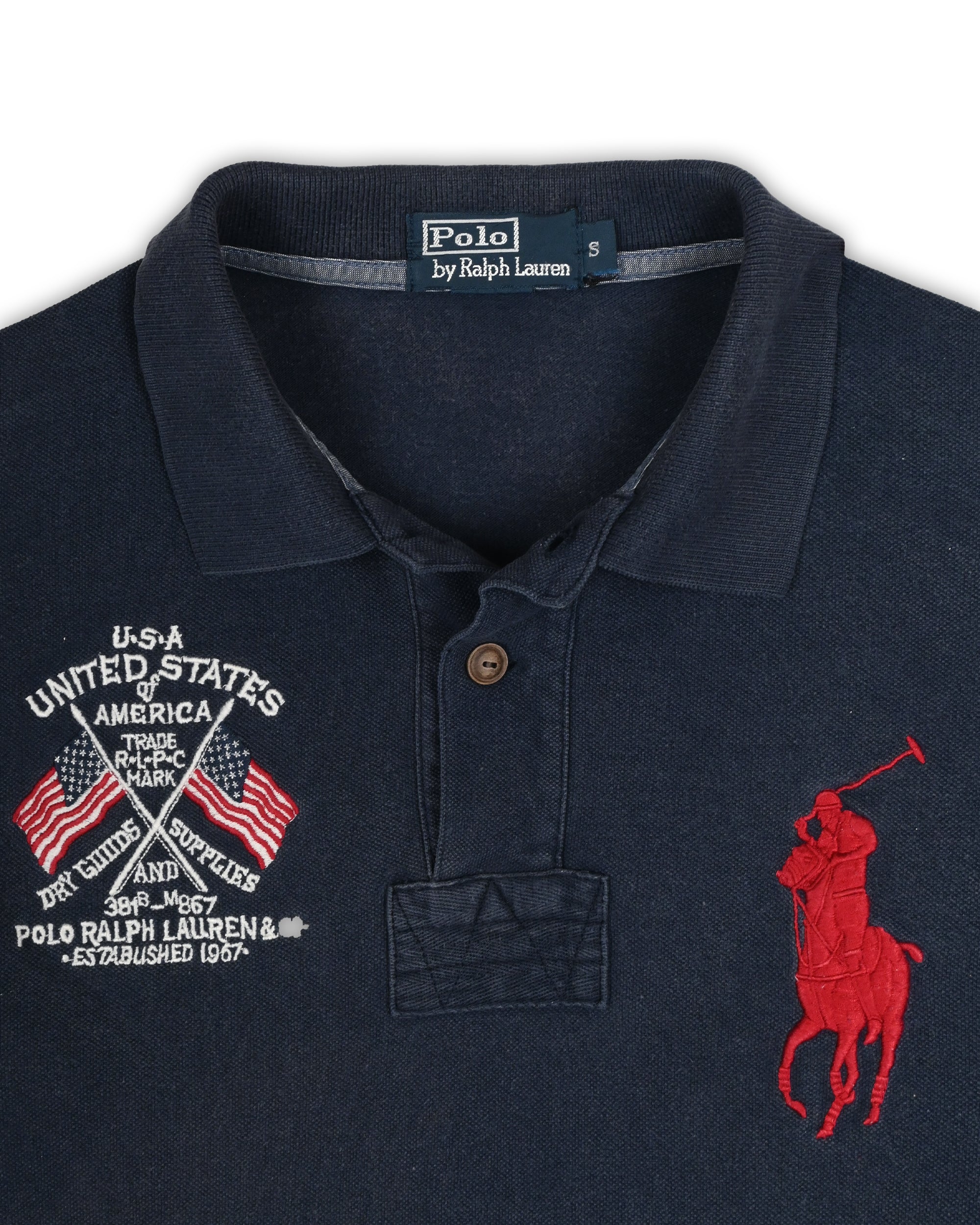 POLO RALPH LAUREN T-SHIRT - S