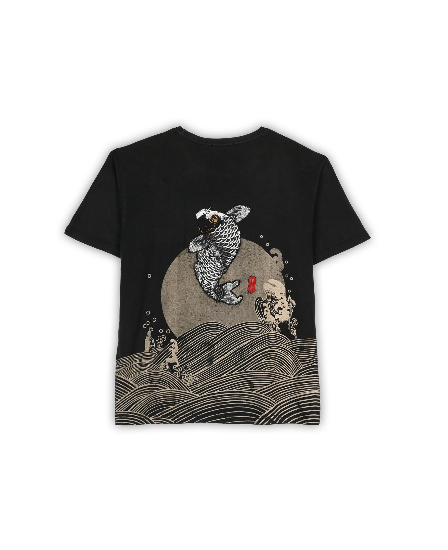 VINTAGE EMBROIDERED T-SHIRT - L
