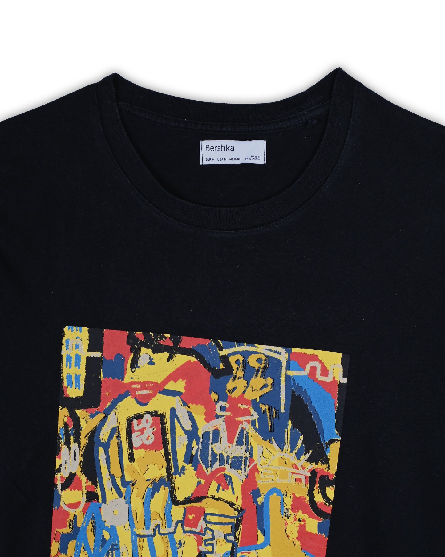 BERSHKA T-SHIRT - M