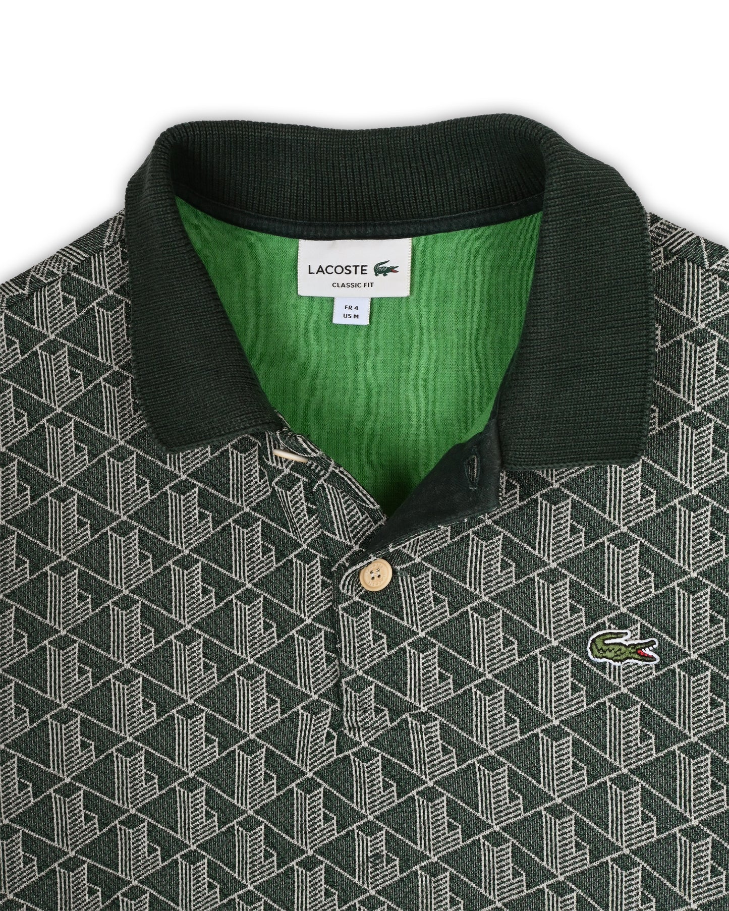 LACOSTE JACQUARD T-SHIRT - M