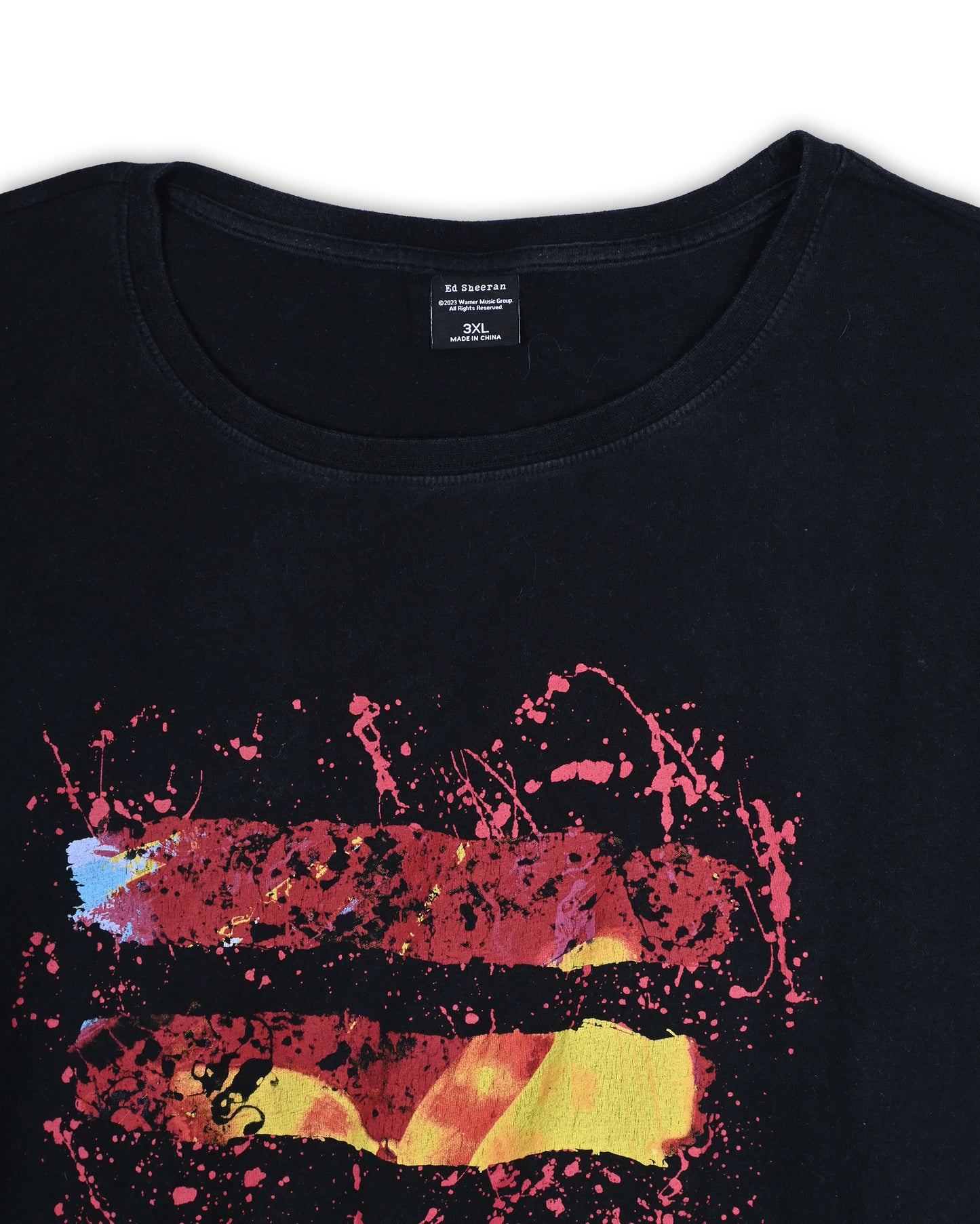 ED SHEERAN MERCH T-SHIRT - XXXL