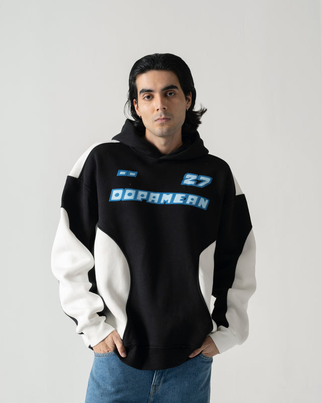 RACING HOODIE - BLACK