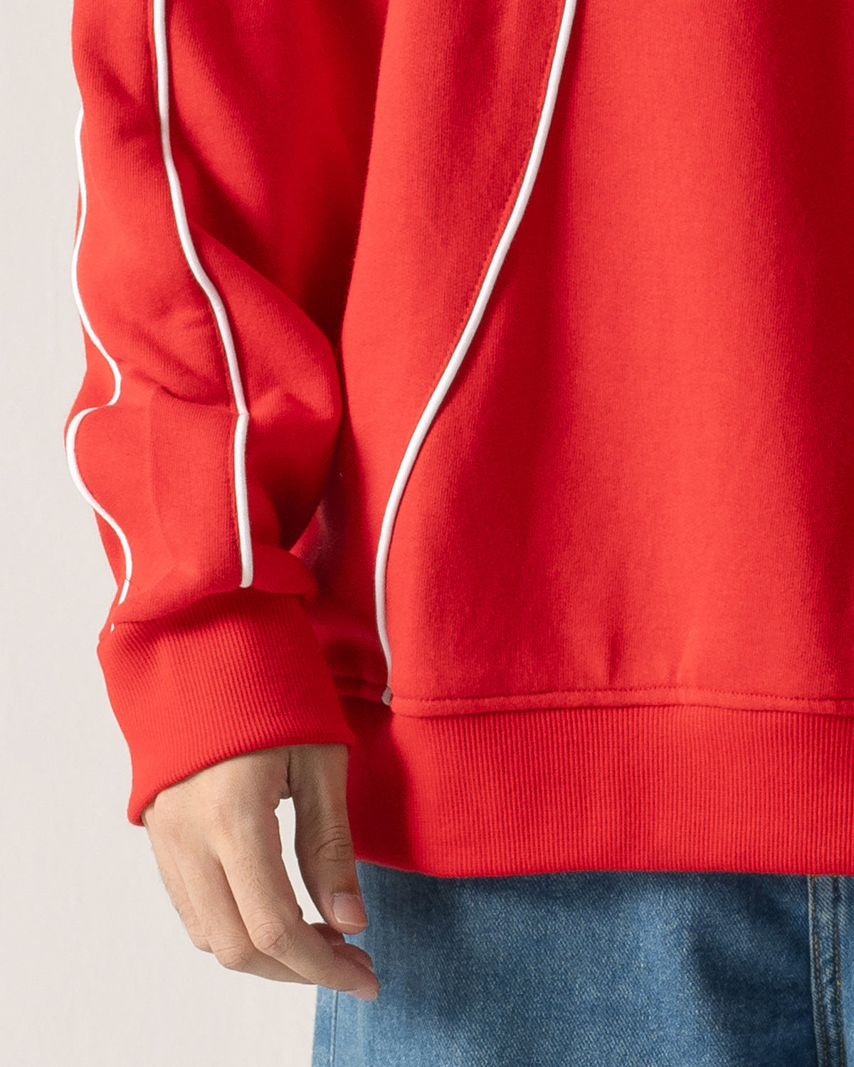 SIGNATURE SWEATSHIRT- RED