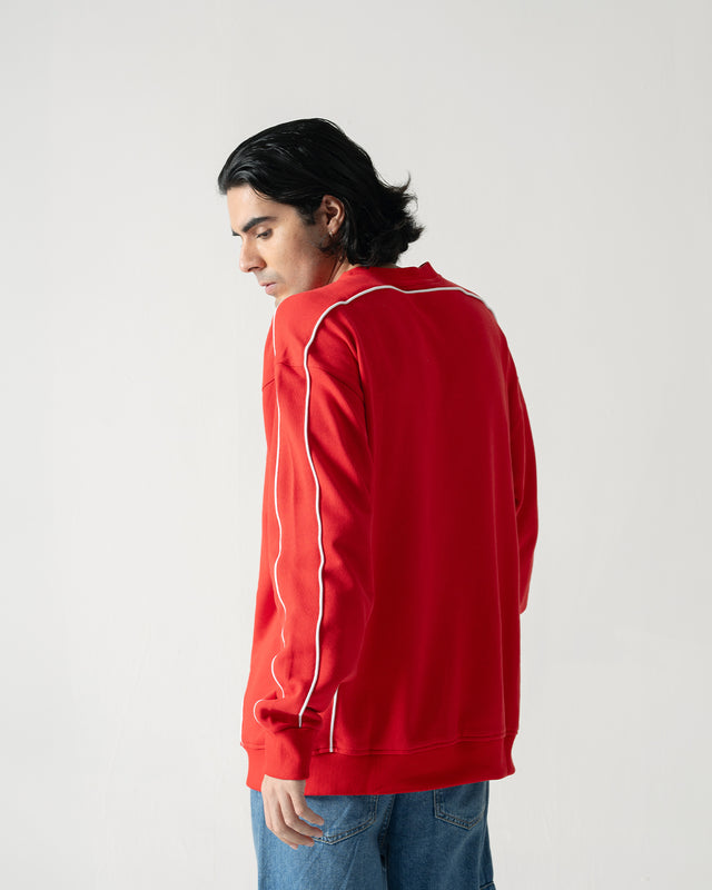 SIGNATURE SWEATSHIRT- RED