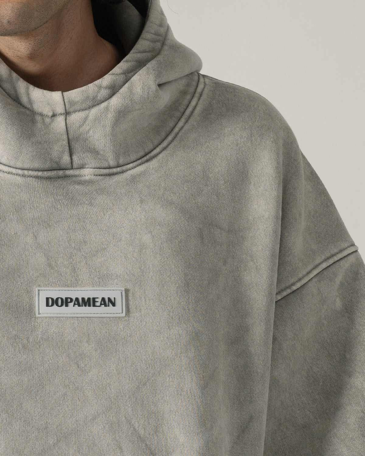 WASHED HOODIE (GREY)